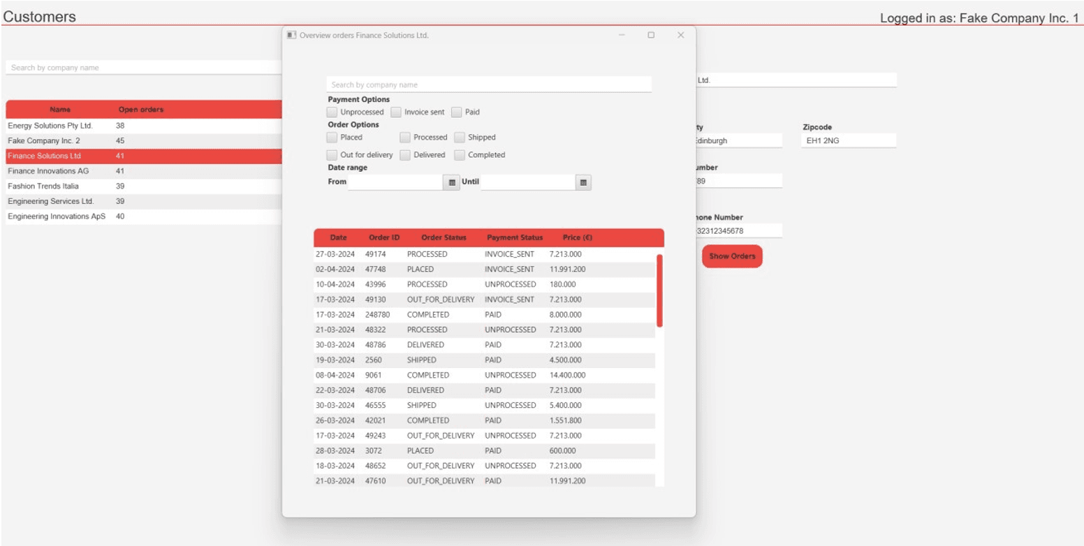 Delaware B2B portal (Desktop) preview 4