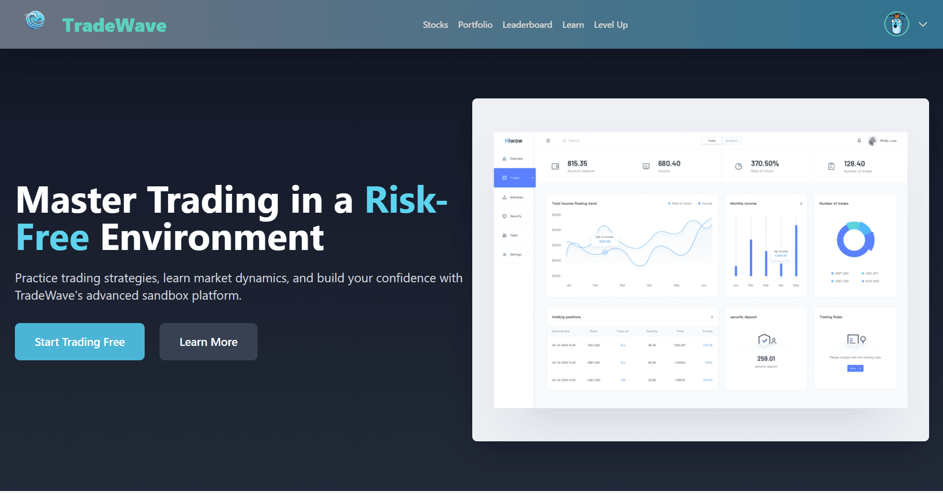 TradeWave preview 1