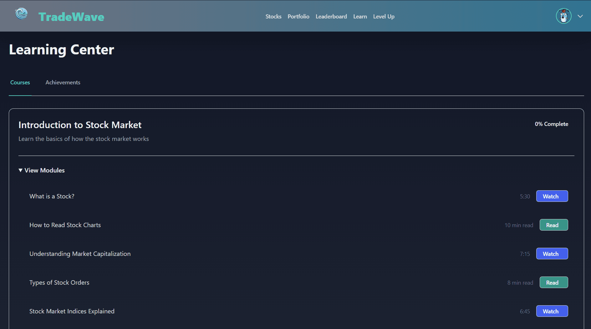TradeWave preview 4